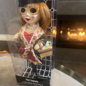 Vintage Pier 1, collectible, girlfriends Christmas present Christmas ornament